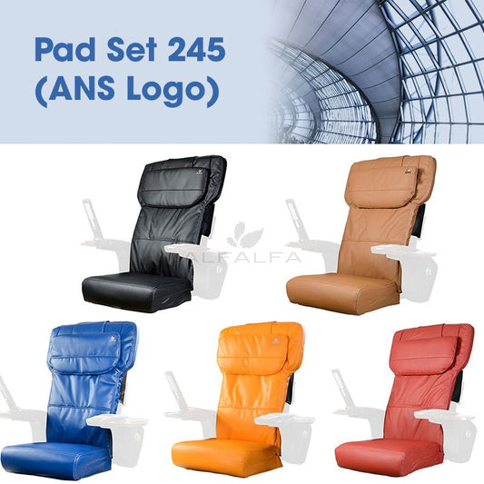 Chair pad set for comfortable seating