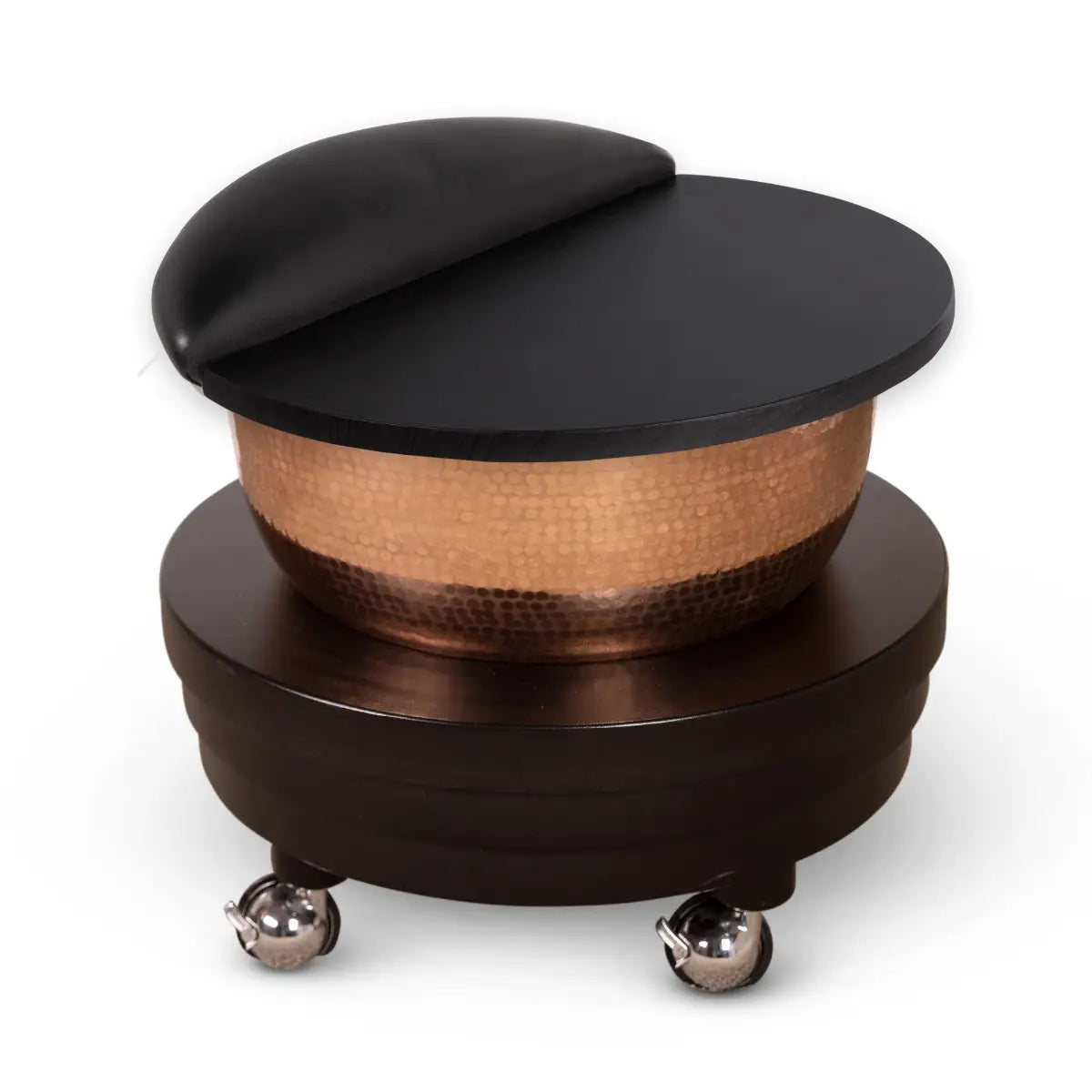 Pedicure Bowls with Roll-Up, Footrest, Lid & Leash by Continuum