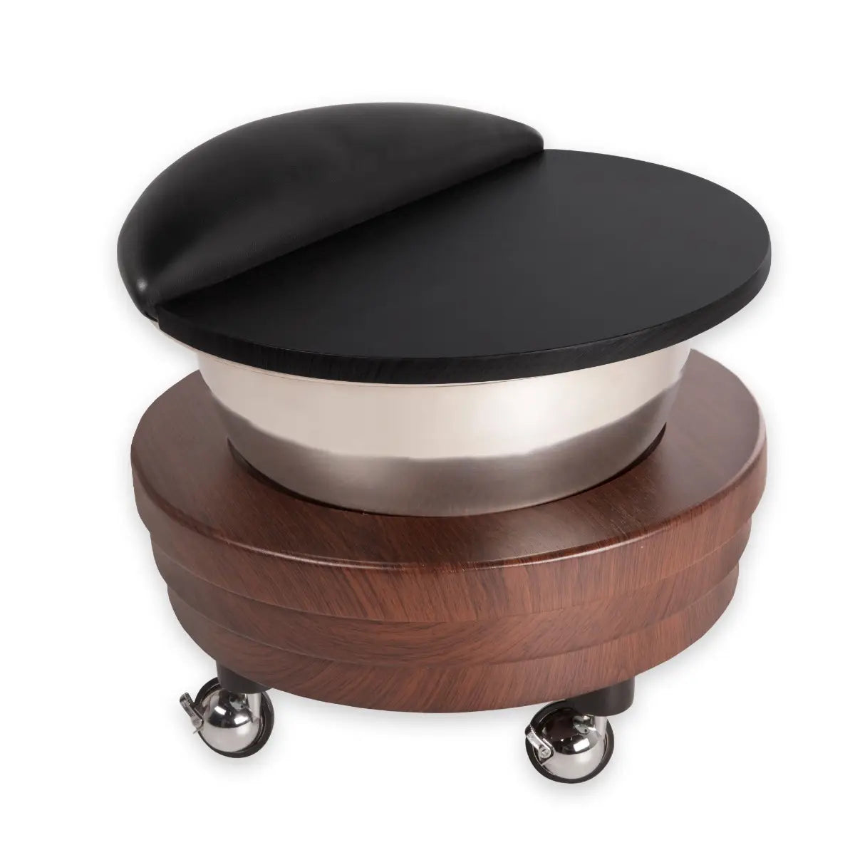 Pedicure Bowls with Roll-Up, Footrest, Lid & Leash by Continuum