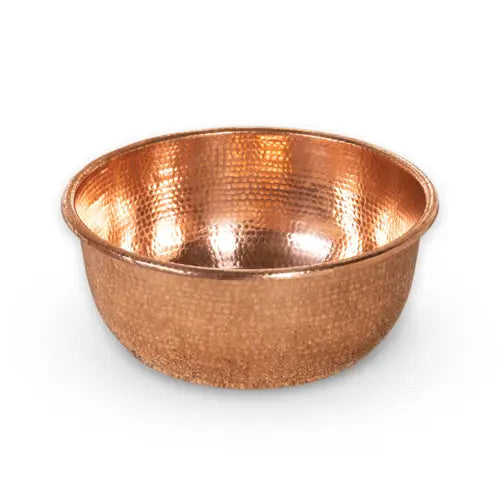 Copper Pedicure Bowl - Elegant and Rustic Spa Essential