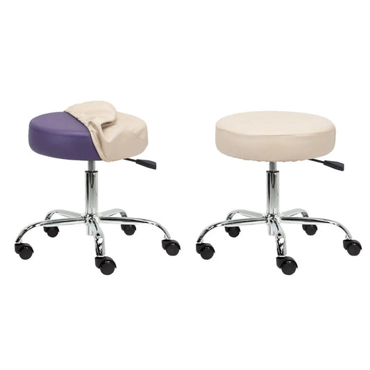 Protective and stylish Rolling Stool Cover for salon seating