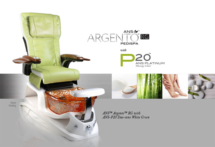 Premium Argento Pedicure Spa Round Sink - Enhance Your Salon Experience