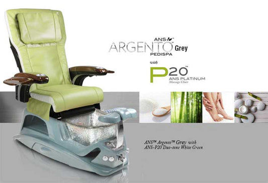 Premium Argento Pedicure Spa Round Sink - Enhance Your Salon Experience