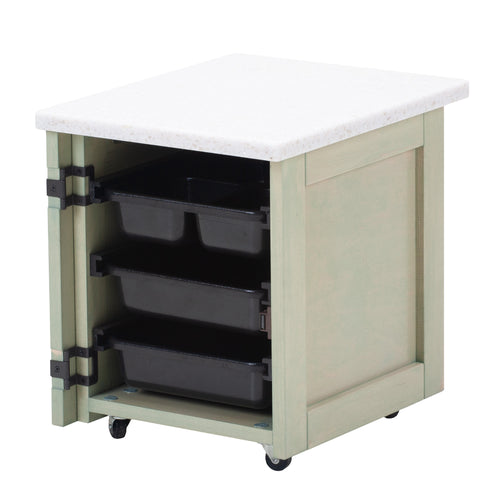 Organize your pedicure essentials with the versatile Pedi Trolley