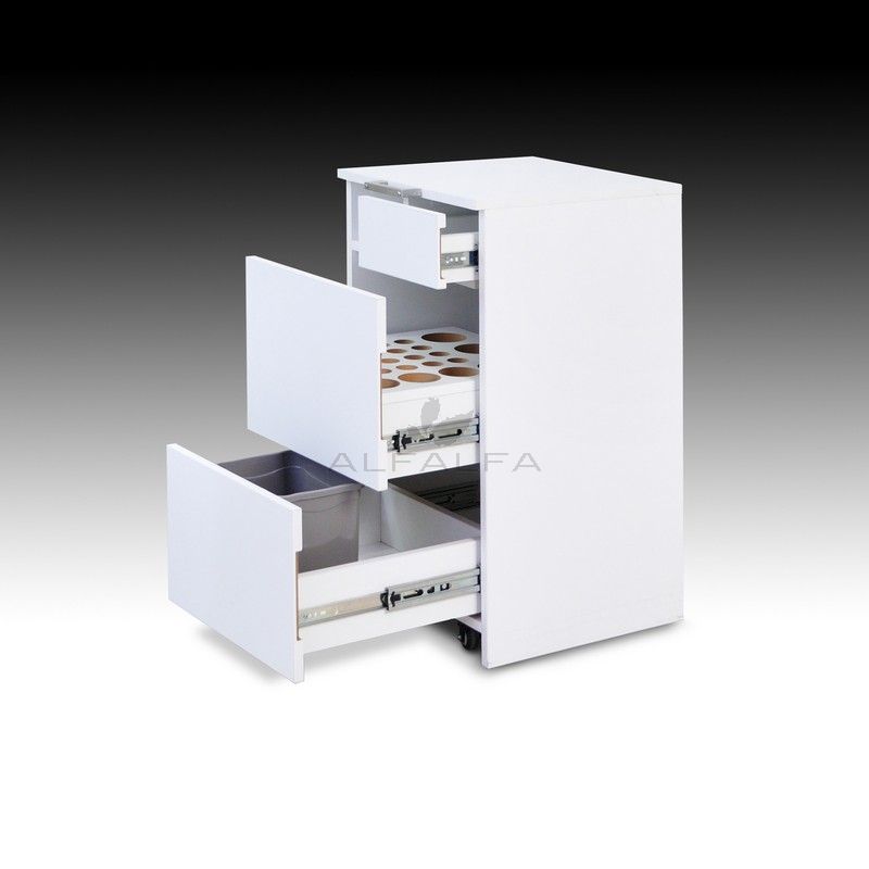  Midori Nail Table 2-in-1 with PediCart - Versatile Functionality