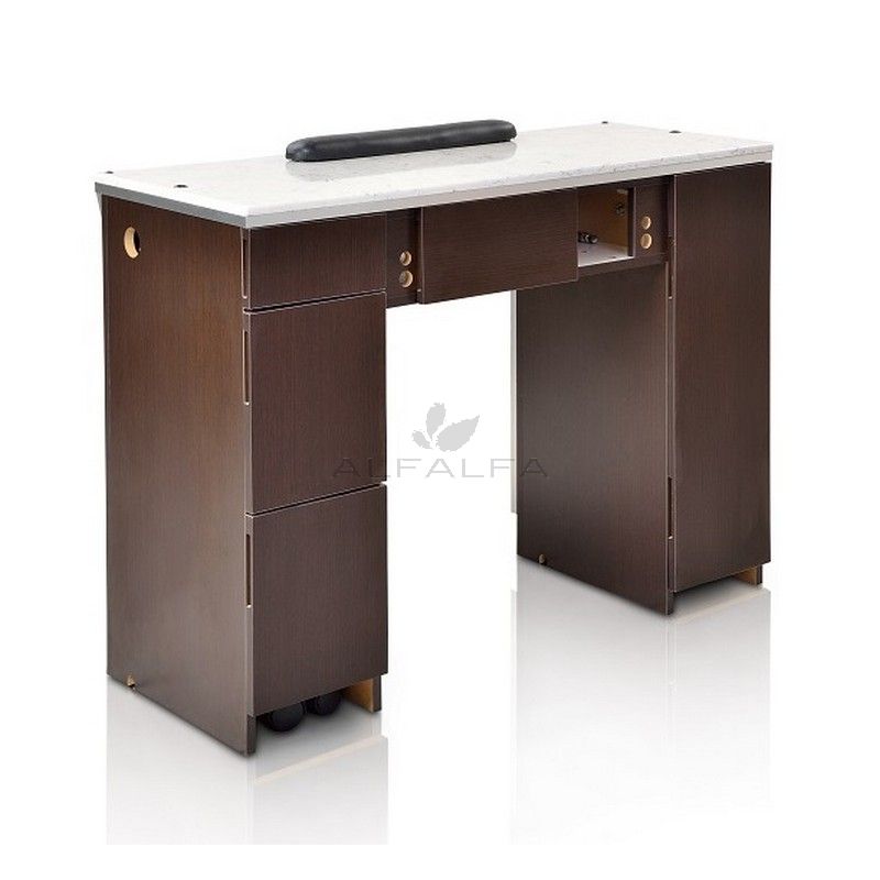 Ergonomic Voltron Single Nail Table - Comfortable for Nail Technicians