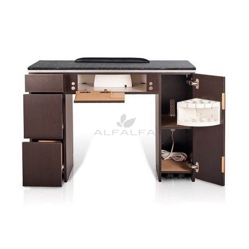 Spacious Voltron Single Nail Table - Plenty of Workspace