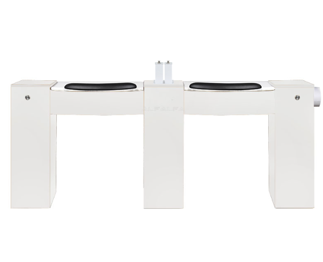 Classic SaniSmart IMC Vented Double Nail Table by Alfalfa