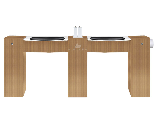 Classic SaniSmart IMC Vented Double Nail Table by Alfalfa