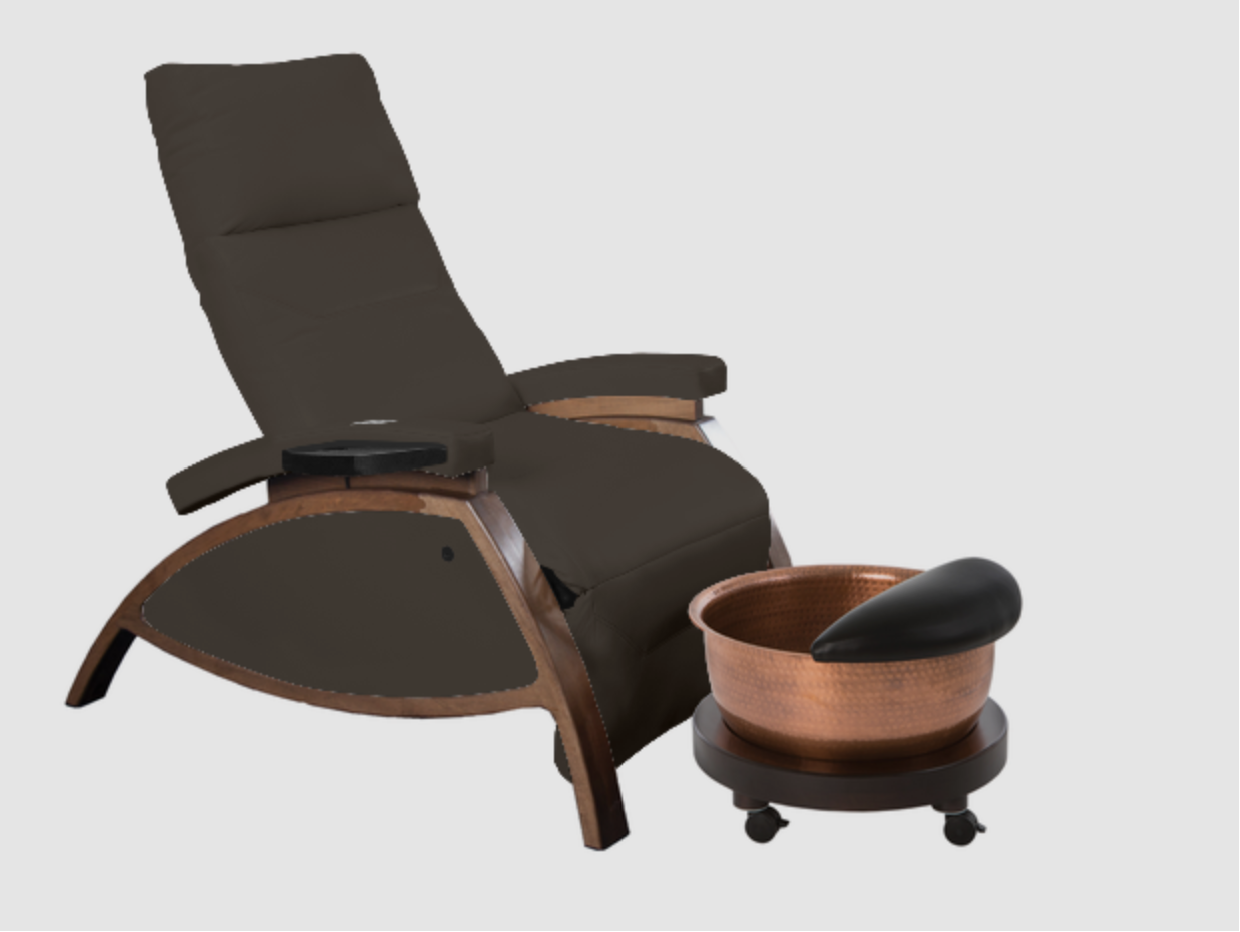 ZG Dream™ Lounger Pedicure Package with Copper Bowl & Pedi Roll Up by Continuum