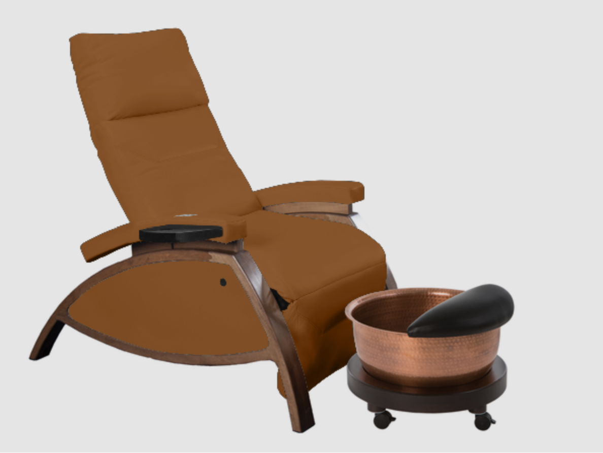 ZG Dream™ Lounger Pedicure Package with Copper Bowl & Pedi Roll Up by Continuum