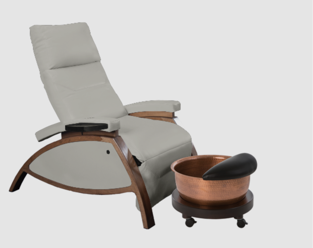 ZG Dream™ Lounger Pedicure Package with Copper Bowl & Pedi Roll Up by Continuum