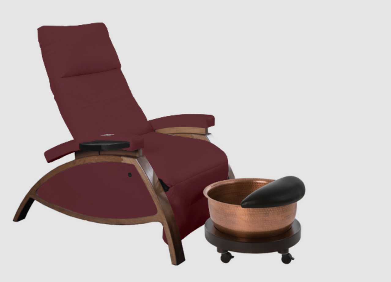 ZG Dream™ Lounger Pedicure Package with Copper Bowl & Pedi Roll Up by Continuum