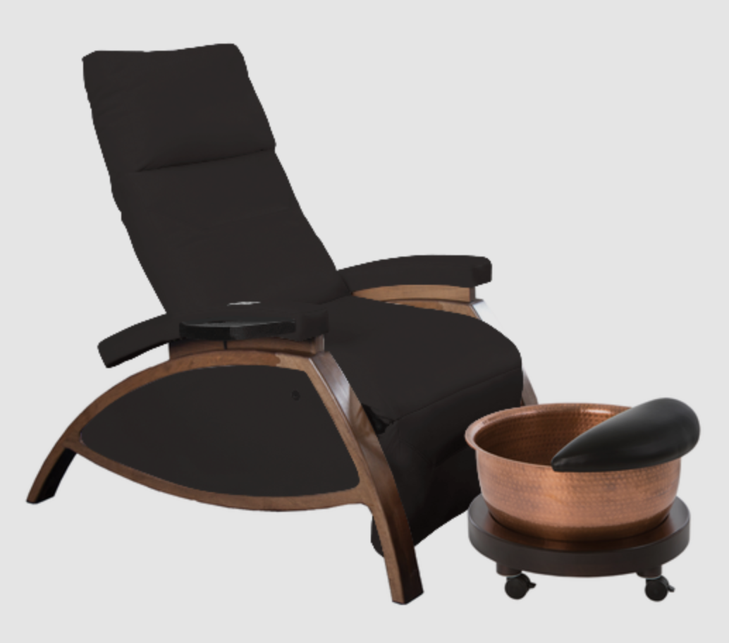 ZG Dream™ Lounger Pedicure Package - Professional Pedicure at Home with Copper Bowl