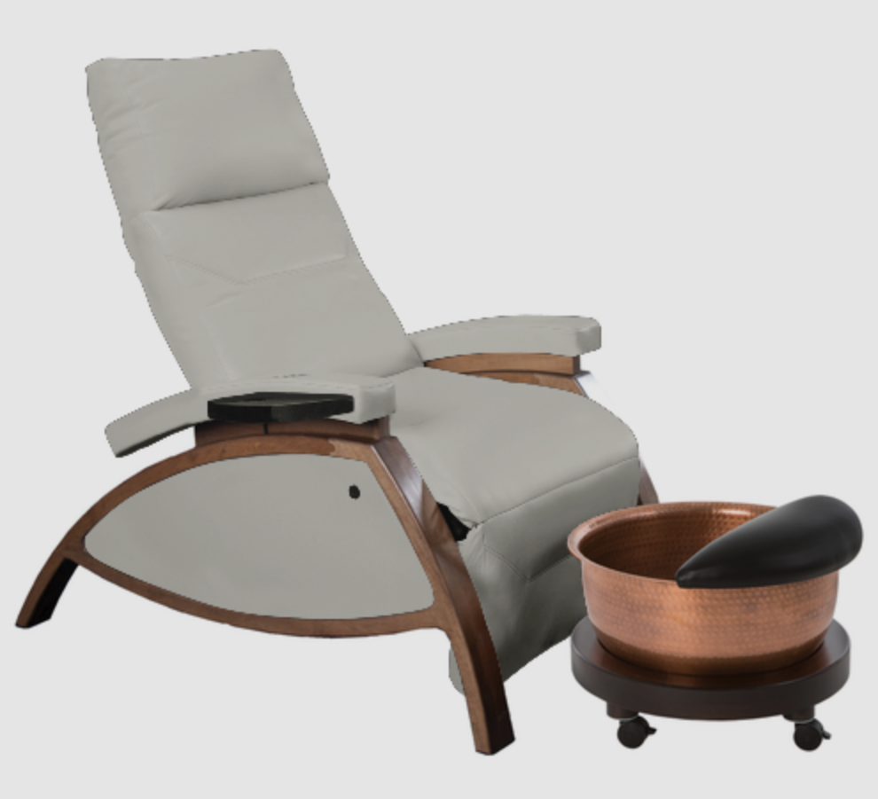 ZG Dream™ Lounger Pedicure Package with Copper Bowl & Pedi Roll Up by Continuum