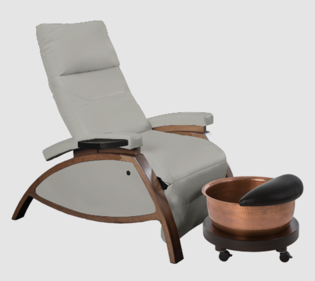 ZG Dream™ Lounger Pedicure Package with Copper Bowl & Pedi Roll Up by Continuum