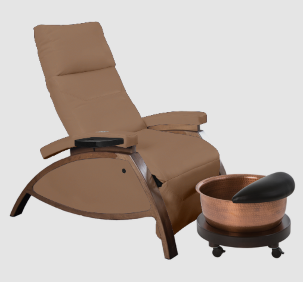 ZG Dream™ Lounger Pedicure Package with Copper Bowl & Pedi Roll Up by Continuum