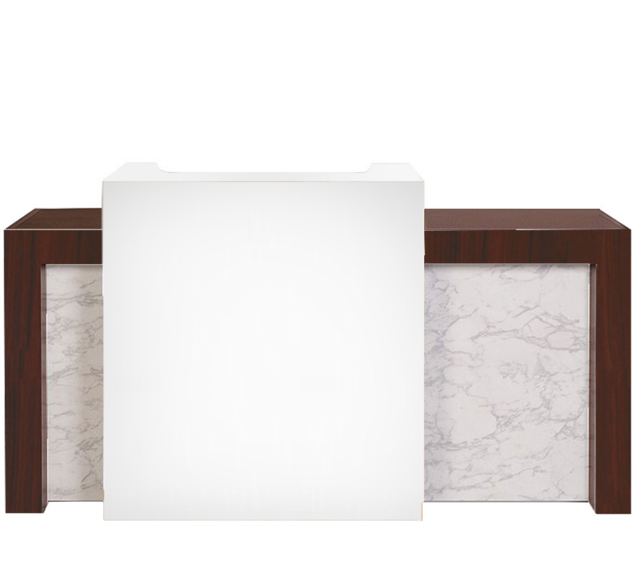 Marble Reception Counter by Alfalfa