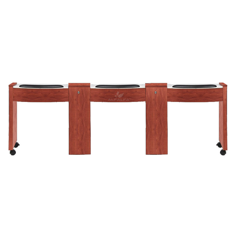 Classic IMC Space Saver Triple Nail Table by Alfalfa